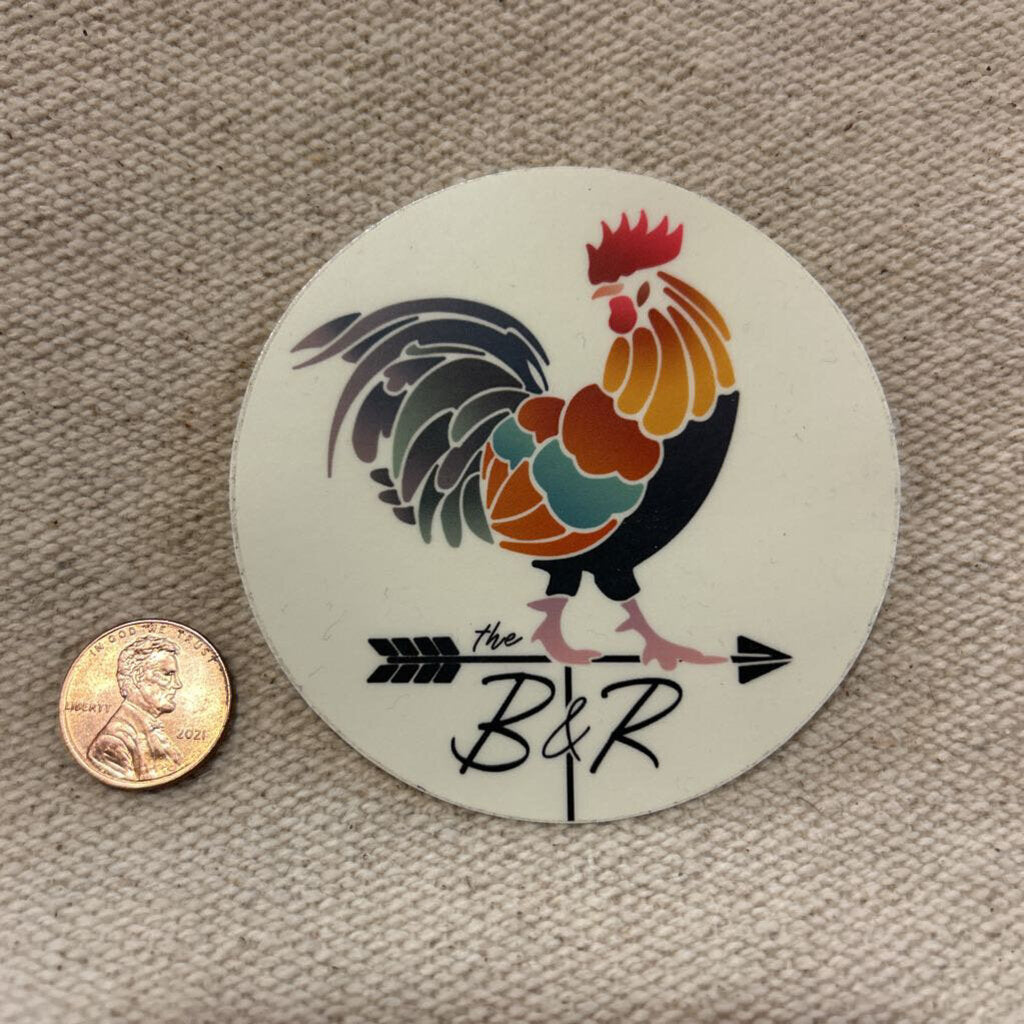 The B&R Sticker 3"