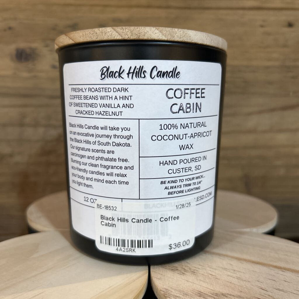 Black Hills Coffee Cabin Candle