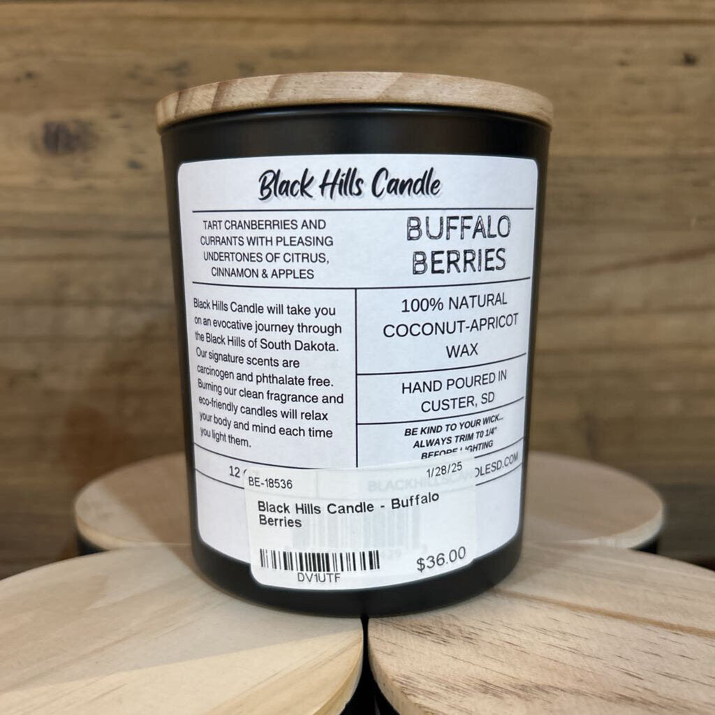 Black Hills Buffalo Berries Candle