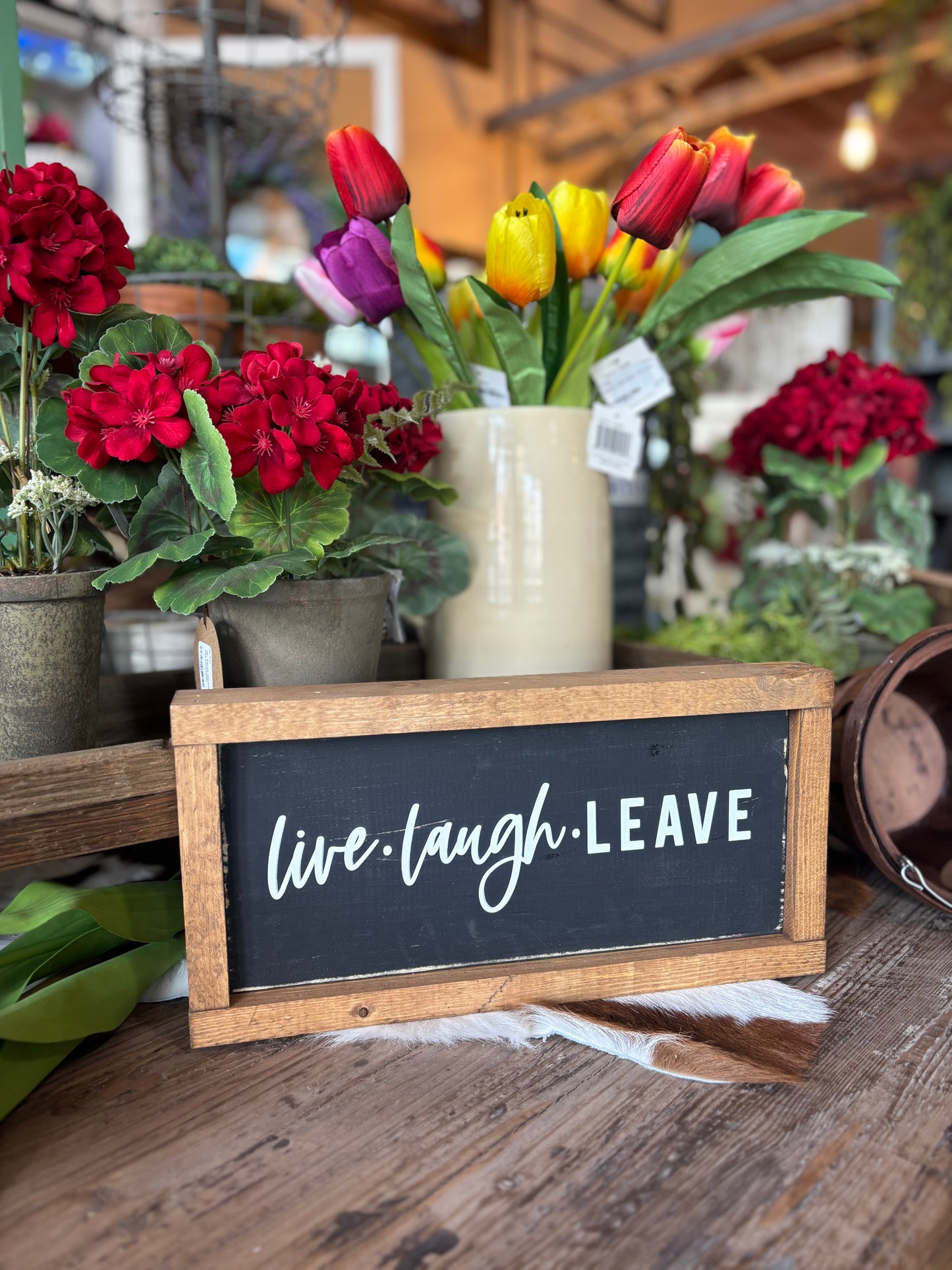 Handmade Wooden Sign