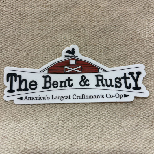 The Bent & Rusty Sticker