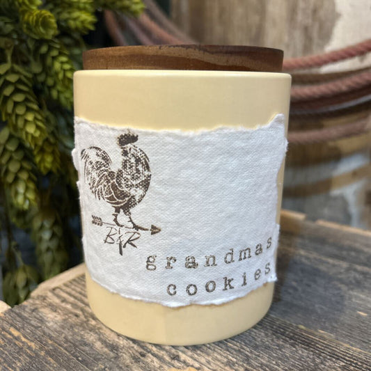 B&R Wood Wick Grandma's Cookies Candle