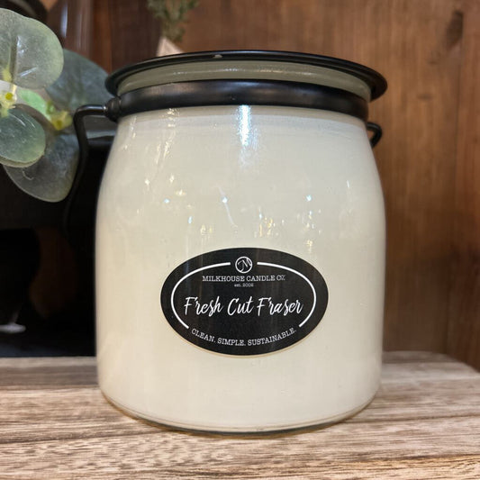 Milkhouse Butter Jar Fresh Cut Fraser Candle
