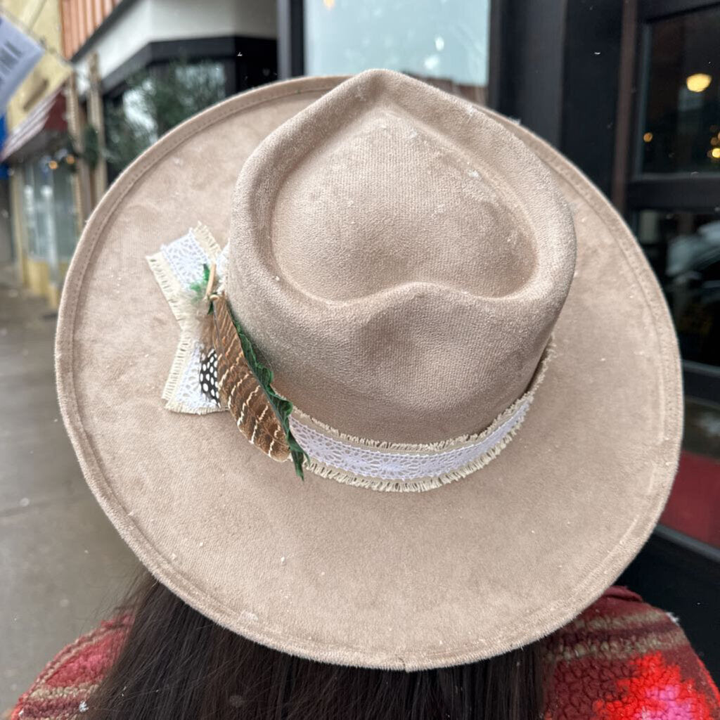 Custom Not Burned Southern Belle Hat #5