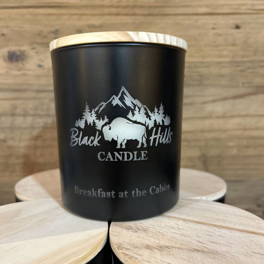 Black Hills Breakfast at the Cabin Candle