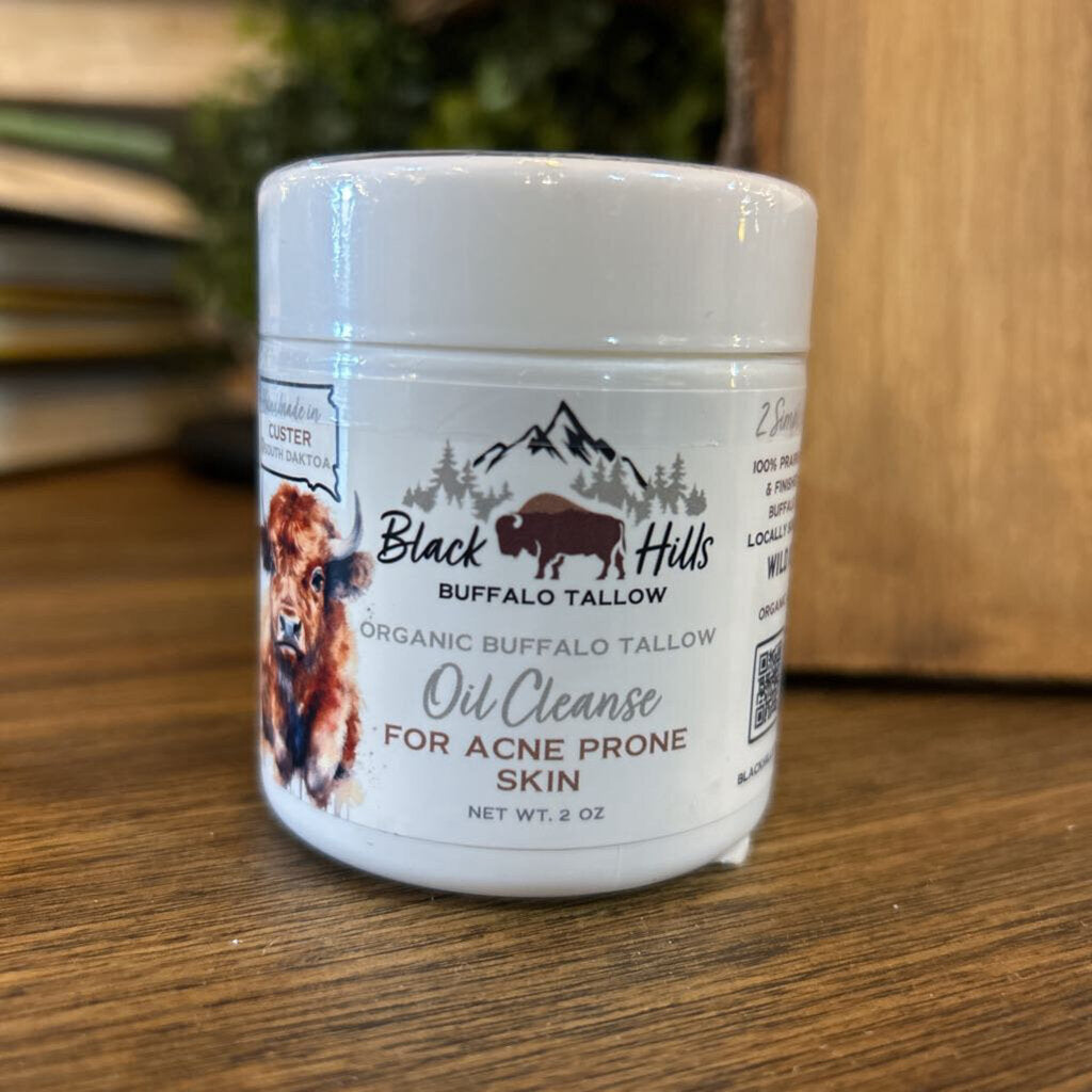 Buffalo Tallow Oil Cleanse for Acne