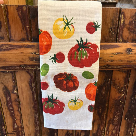 Heirloom Tomatoes Tea Towel