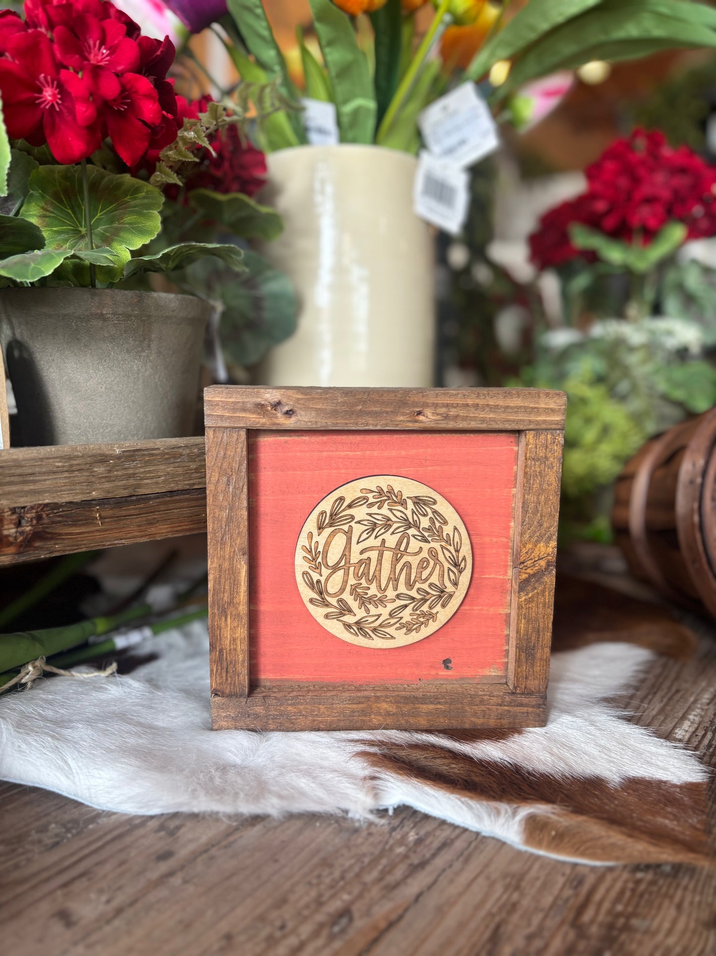 Handmade Wooden Sign